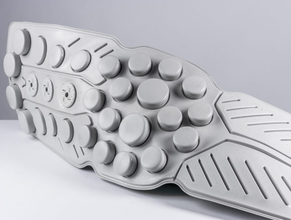 Badewannen-Einlage / Sprudel-Matte aus PS