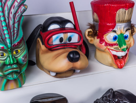 Fasnachtsmasken - Fasnachtsgrende tiefgezogen aus PS