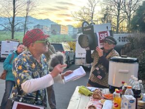 Possega Weihnachtsapéro im TV